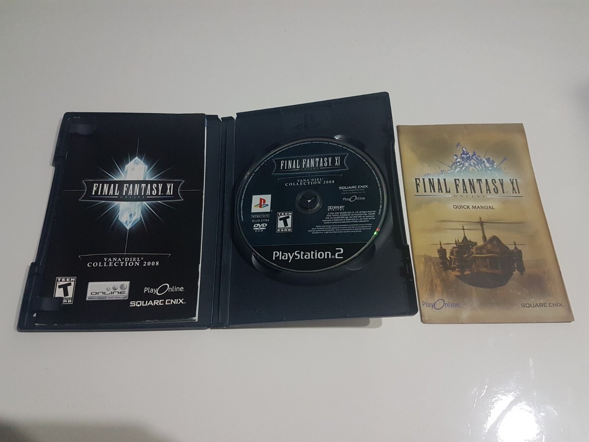 Final Fantasy XI Online: Vana'diel Collection 2008 [PS2] [Complete