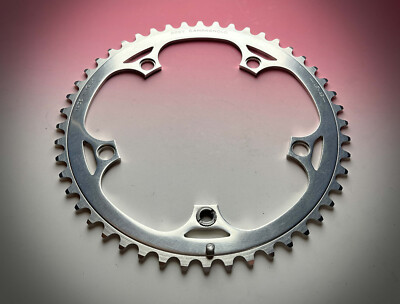 Plateau Vintage Campagnolo C-Record 48 Dents - BCD 135 - NOS - Italie