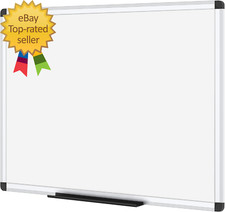 Magnetic Dry Erase Board, 36 X 24 Inches, Silver Aluminium Frame