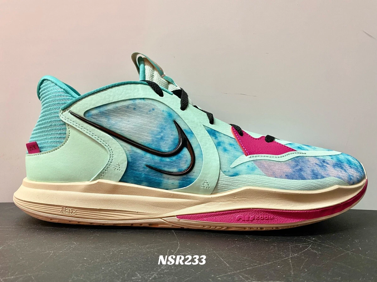 Kyrie 5 pink and clearance blue