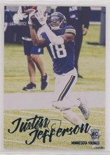 2020 Panini Chronicles Luminance Update Rookies Teal Justin Jefferson #217 0tx6