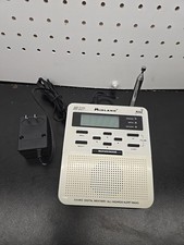 Midland NOAA Weather Radio Model No. WR-100 Tested and Works With Power Adaptor