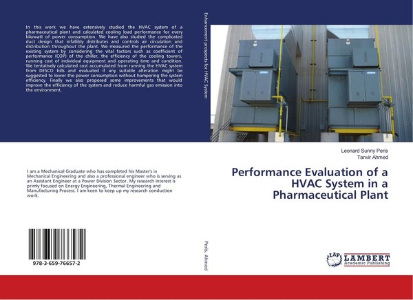 Performance Evaluation Of A Hvac System In A Pharmaceutical Plant Tanvir Ahmed-image