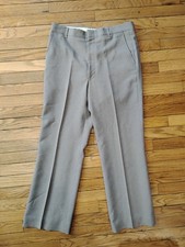Sears, Roebuck,  Co. Vintage 60s 70s Plaid Trousers Pants 34x30