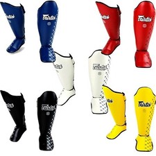 Fairtex SP5 Shin Guards Muay Thai Boxing MMA Kickboxing Free Shipping