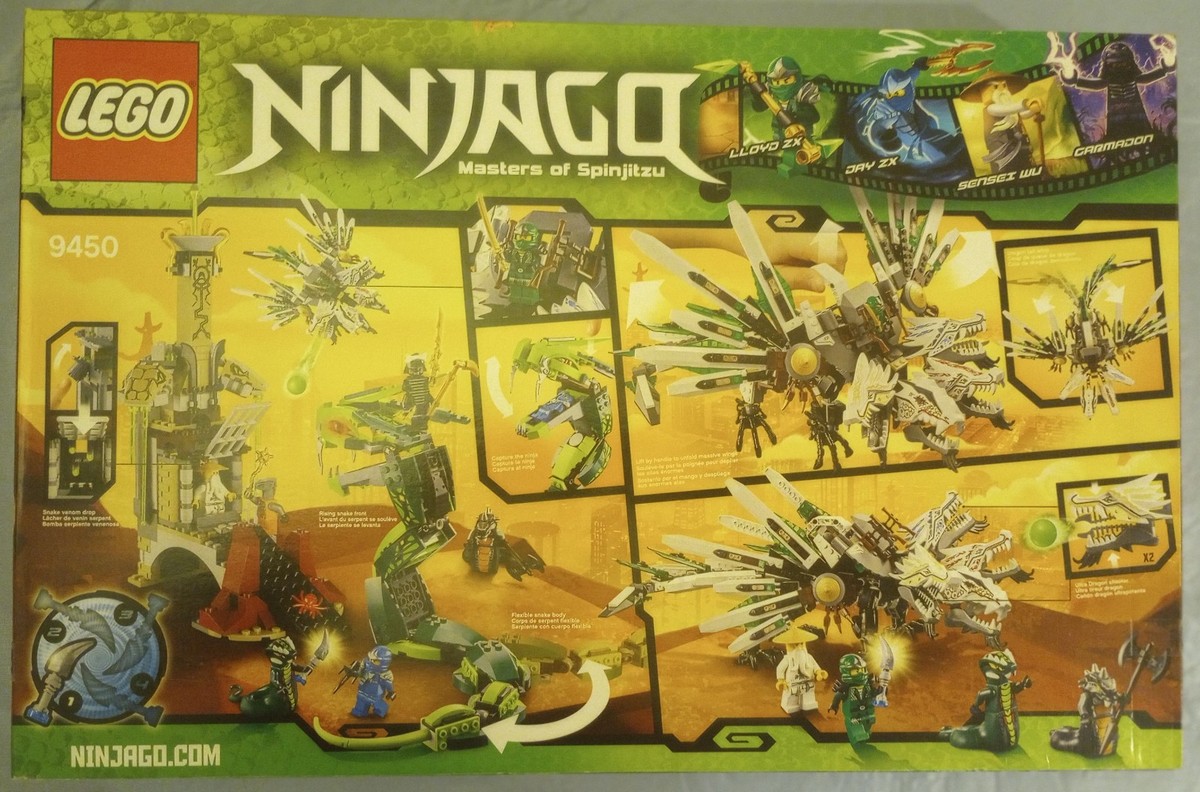 LEGO NINJAGO: Epic Dragon Battle (9450), new sealed retired, rare
