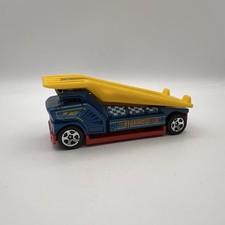 2018 Hot Wheels #75 Experimotors 1/10 THE EMBOSSER Blue 0980 EY