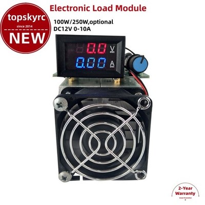 100W 250W Single-mode Constant Current Electronic Load Module DC12V 0-10A