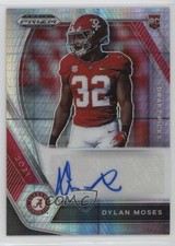 2021 Panini Prizm Draft Picks Hyper Dylan Moses #DPA-DMO Auto 0ud4