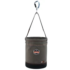 Ergodyne 14940 Arsenal 5940 Swiveling Carabiner Canvas Hoist Bucket, Gray