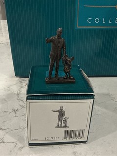 Walt Disney And Mickey Mouse Partners WDCC Mini Bronze Statue Limited To 700