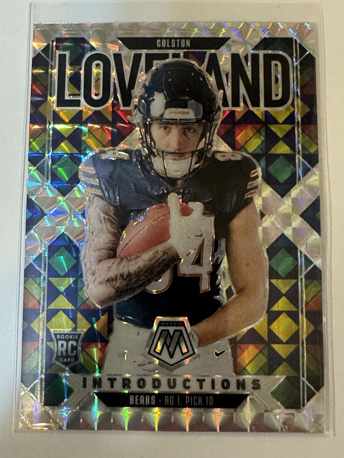 2025 Mosaic Colston Loveland Introductions #5 Silver Mosaic Prizm Rookie RC