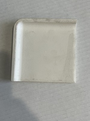 Dal Tile 1 pc. Mayan White A4402 Radius Bullnose Corner Ceramic Tile 4-1/4''