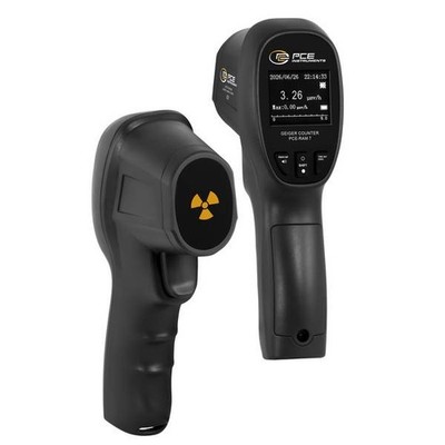 PCE Instruments PCE-RAM 7 Geiger Radiation Counter: Range, Röntgen, Beta avv