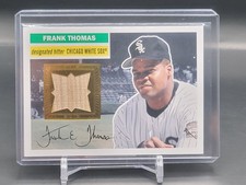 2012 Topps Archives ~ 1956 Bat Game Used Relics Frank Thomas #56R-FT