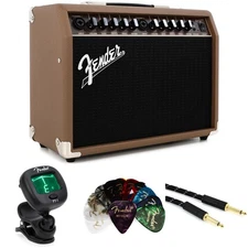Fender Acoustasonic 40 40-watt Acoustic Amp Essentials Bundle