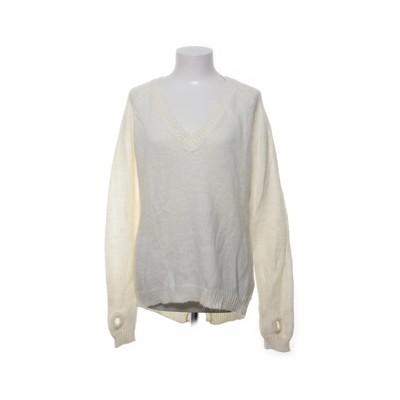 One Teaspoon, Strickpullover, Größe: L, Weiß, Acryl/Mohair/Wolle #1t8
