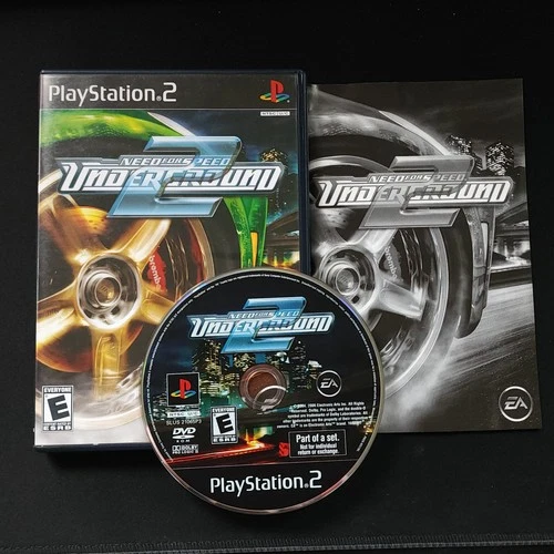 Need for Speed Underground 2 PS2 CIB NTSC-U/C Tested Black Label