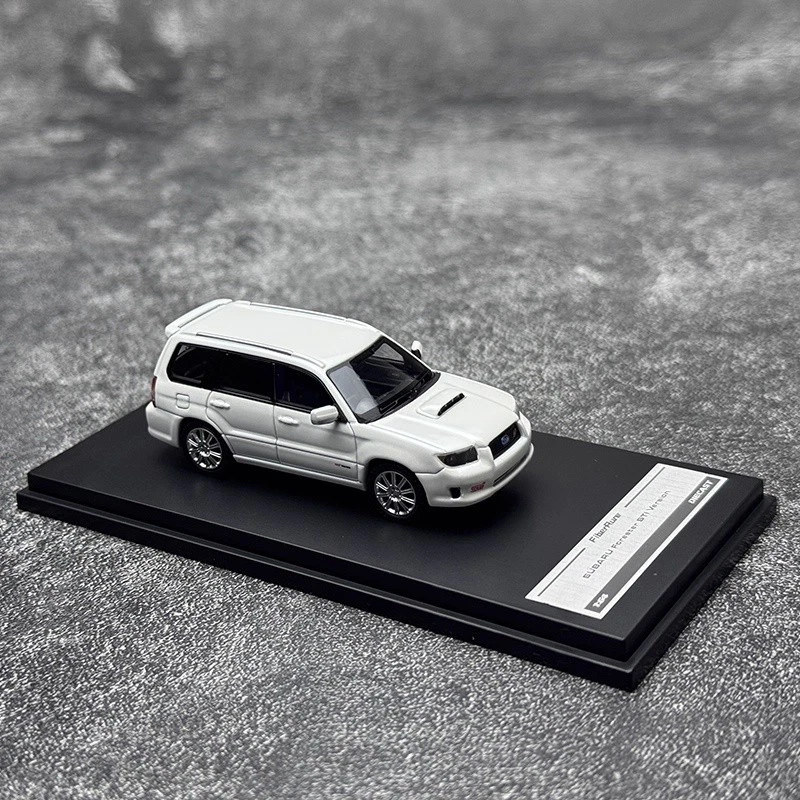 Fiberrun 1/64 Scale Subaru Forester SG9 Sti White Diecast Model Toy Gift NIB - Bild 2 von 4