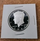 2023 s .999 silver Kennedy half dollar toning on reverse