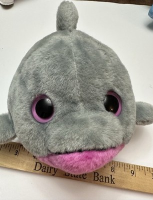 Atlantis Paradise island Stuffed  Dolphin 8  Pink And Grey Beautiful