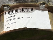 Boite de vitesse Peugeot 309