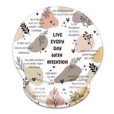 WAVEYU Ergonomic Mouse Pad with Wrist Support, Non-Slip Rubber Base Mousepad ...