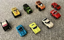 Galoob Micro Machines Vintage 80's Assorted Cars and Vehicles Lot of 9 See Pics