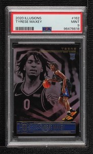 2020-21 Panini Illusions Rookies Tyrese Maxey #162 PSA 9 MINT Rookie RC