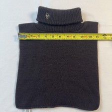 Dior Black Turtleneck Dickie Sweater Neck War...