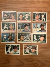 1988 Topps Big Baseball Cards. San Diego Padres Team Set Of 11. Tony Gwynn