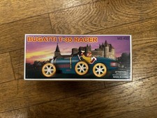 Vintage Blech-Aufziehauto, Bugatti T-35 Racer
