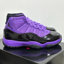 Imagen de Nike Air Jordan 11 Purple Black High Top | Men's Sneakers Size 7-12 🔥
