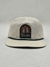 Sendero Outlaws Provisions Co Logo Snapback Hat Cap Western Cowboy Men's