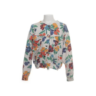 Rainbow, Jacke, Unisex (Kinder), Größe: 150, Beige/Mehrfarbig, Blumen #0jP