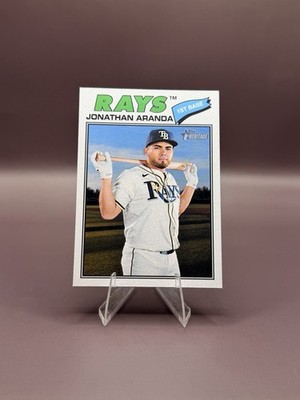 Jonathan Aranda 2026 Topps Heritage - Short Print #20 Tampa Bays Rays