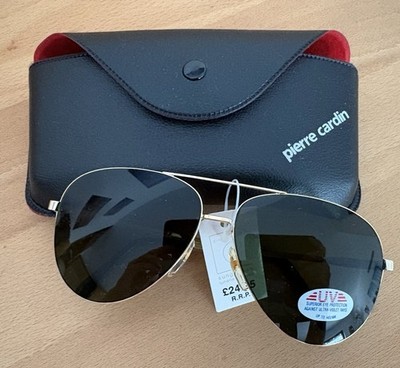   Vintage * Pierre Cardin * Fliegerbrille Sonnenbrille mit Originaletui