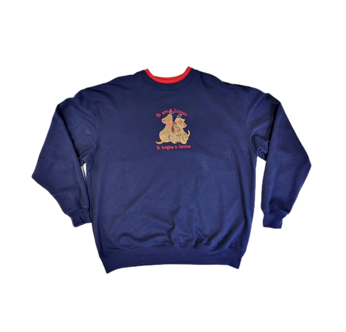 Pull Noël M&C Sportswear Navy - Message "My Grandkids Are Worth Melting For" - Taille 1X