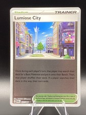 Lumiose City - 077/088 #77/88 (Reverse Holo) NM ME03: Perfect Order POR Pokemon