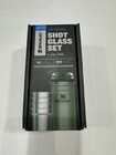 Stanley Adventure Stainless Steel Shot Glass + Flask Set Green 236ml