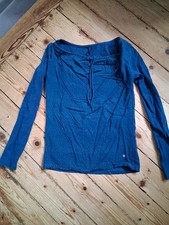 Langarmshirt Tranquillo Türkis Gr. XS 34