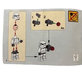 LEGO Instruction Booklet ONLY 75078 STAR WARS Rebels Trooper Transport 35pp