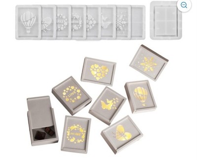 Silicone Storage Box Mold Rectangular Mold - A0018
