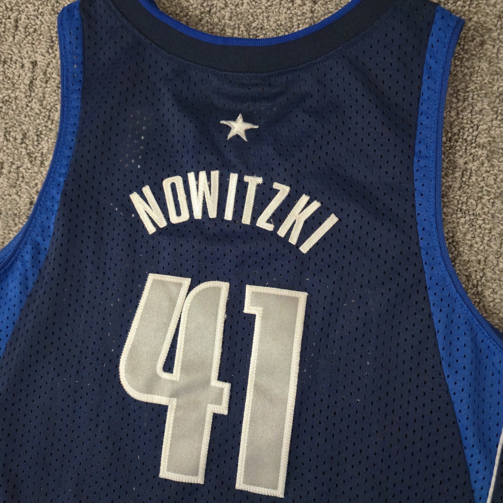 Nike Team Dirk Nowitzki Dallas Mavericks Jersey Youth Size M +2 thumbnail 7