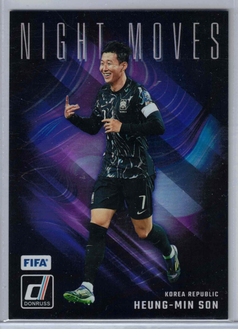 2024-25 Donruss Heung-Min Son Night Moves #3 South Korea KFA