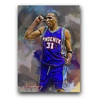 Shawn Marion Art Card Limited 4/50 Edward Vela Signed (Phoenix Suns)