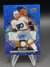 Cam Atkinson 2022-23 Upper Deck Allure Blue Line Auto Philadelphia Flyers /35