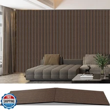 AKK-PANE Acoustic Folding Wood Slat Wall Panels, 94.5" x 23.6" 15