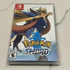 Pokémon Sword (Nintendo Switch, 2019) Complete CIB TESTED