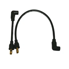 Moroso Plug Wire Set 27211; Blue Max 8mm Black for 80-98 Harley FL/FXST/FLST/FXD